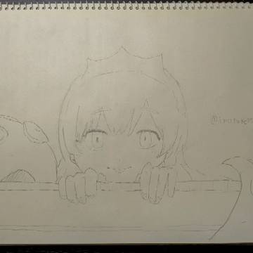1000年生きてる　模写