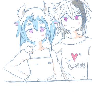 みことちゃんと花ちゃん