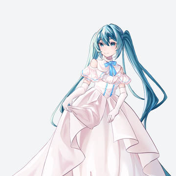 ウェディングミクちゃん💍