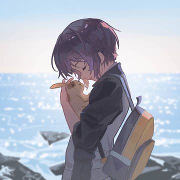 海边