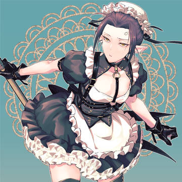 物理攻撃極振りメイド
