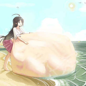 海滩捕食