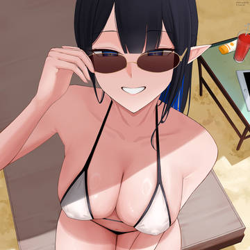 Rin on vacation