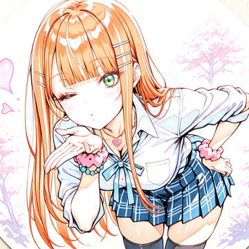 清夏ちゃん投げキッス