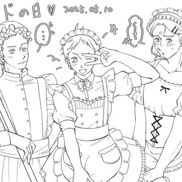 ｶﾗｽﾉ3年ズxメイドの日