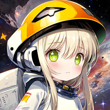 宇宙服のミルキーちゃん