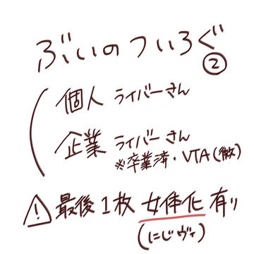 ぶいのついろぐ②