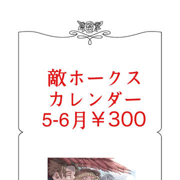 【値下げ】敵ホークスカレンダー【300円】