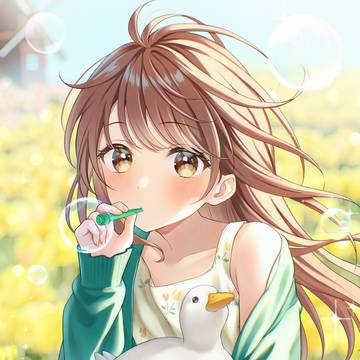 ふわふわパチパチ🫧🌷