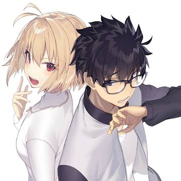 遠野志貴とアルクェイド