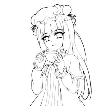 练习 帕秋莉喝茶