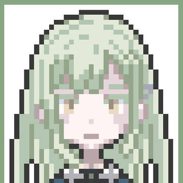 若葉睦 ドット絵