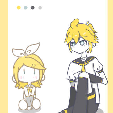 ミニリンちゃんとレンくん