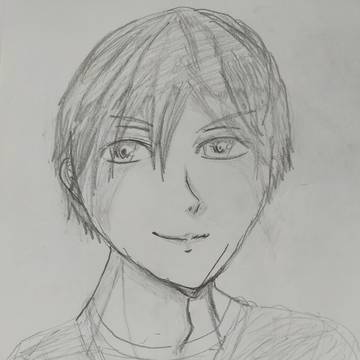 法廷スケッチ風オリジナルキャライラスト 5人