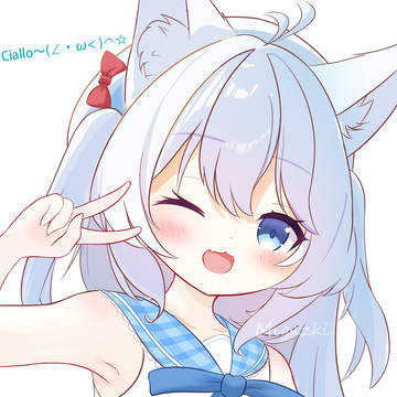 Horiz chan Ciallo～(∠・ω< )⌒☆