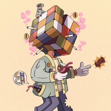 頭のルービック