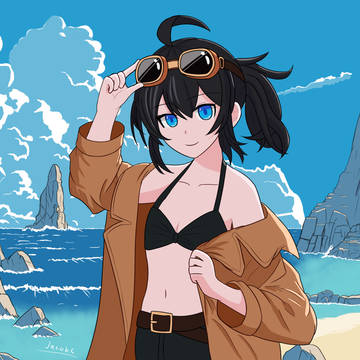 海边
