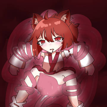 ポニーテールの子