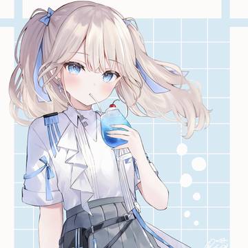 涼しく🩵