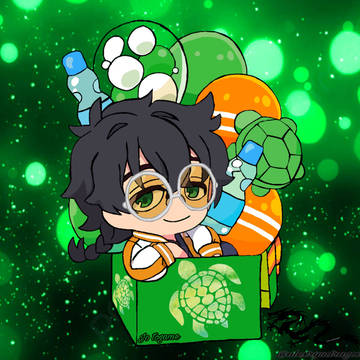Windbreaker chibi Jo togame 🐢
