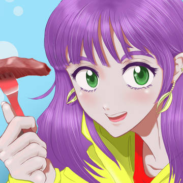 お友達の似顔絵。