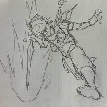空くん 落下攻撃