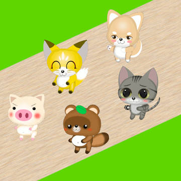 かわいいランニング