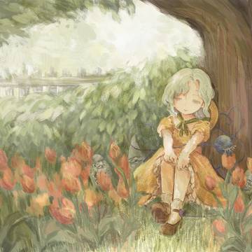 妖怪少女の休息