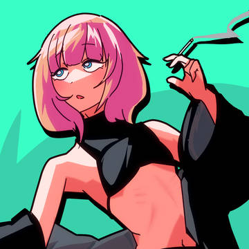 喫煙女子