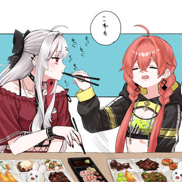 偏食あかぴゃと石神ママ