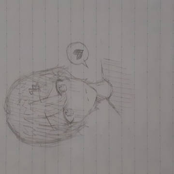 なっちゃん落書き!