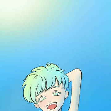 いい笑顔