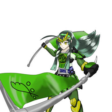 仮面ライダー翡翠(ヒスイ) カチドキアームズ