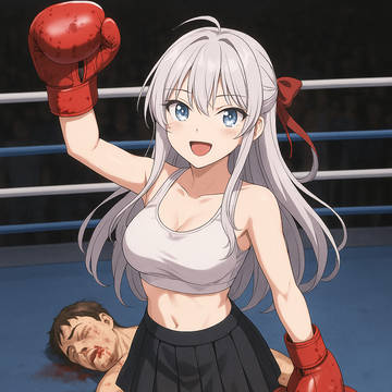 Alya mixed boxing