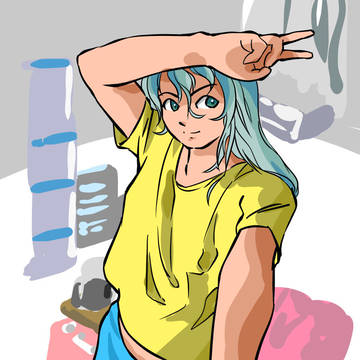女の子