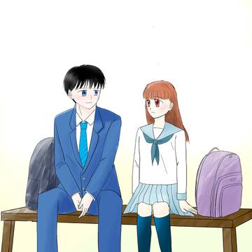 見つめ合う二人