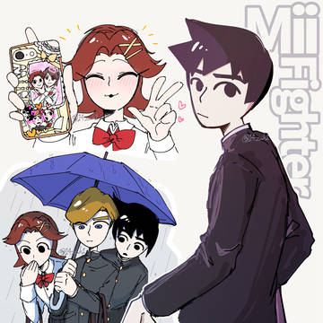 高校時代のMiiファイター達🏫