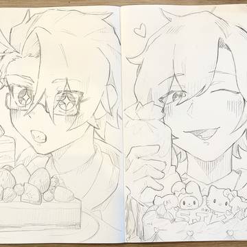 甘党お絵描き