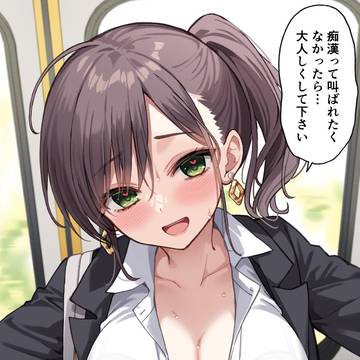 車両を変えてもなぜかバレて痴漢してくるOLさん