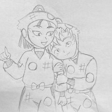 仙と伊（一年生）