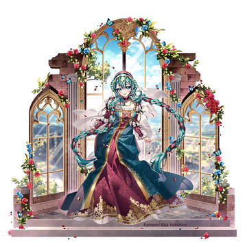 Miku_ Italian Renaissance style