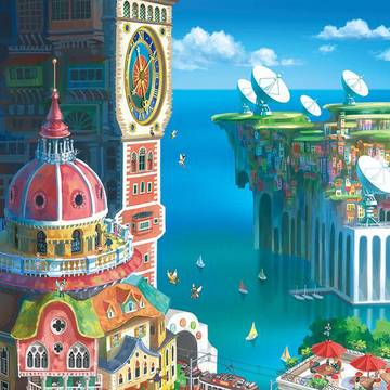 海辺の街