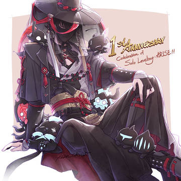 [我獨自升級] 一周年賀塗鴉