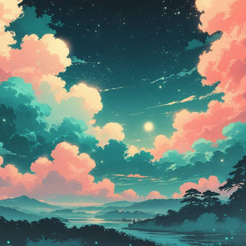 Candy sky