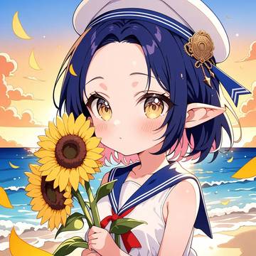 水兵さんとひまわりマリン