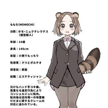 けも耳手コキ店の案内嬢