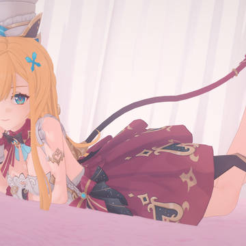 [キャラ配布]爱可菲 headmod&clothes