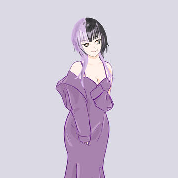 Shiori Novella dress sketch