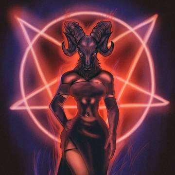 Dark goat