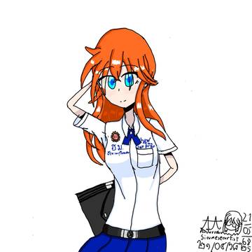 Kirichan with thai uniform